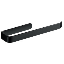 Suporte para papel-toalha em latão reforçado, com acabamento resistente à corrosão, ideal para cozinha e banheiro. Possui braço articulado