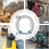 Bicycle lock  Antitheft road bike lock  Bicycle theft security tool, round security locking device for electric vehicles 3