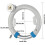 Bicycle lock  Antitheft road bike lock  Bicycle theft security tool, round security locking device for electric vehicles 4