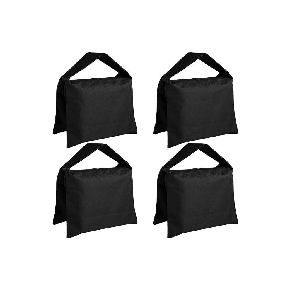 Sandbag 4 Pieces/2 Pieces/1 Piece Sandbag Weight Bags Photography Sandbag For Stand Boom Arm Tripod Sandbag Fitness (4Pcs) Black/Light 9001264525163