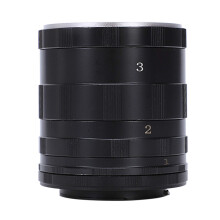 3 Steps Macro Extension Ring Tube for all DSLR SLR UK local Ref: 1456