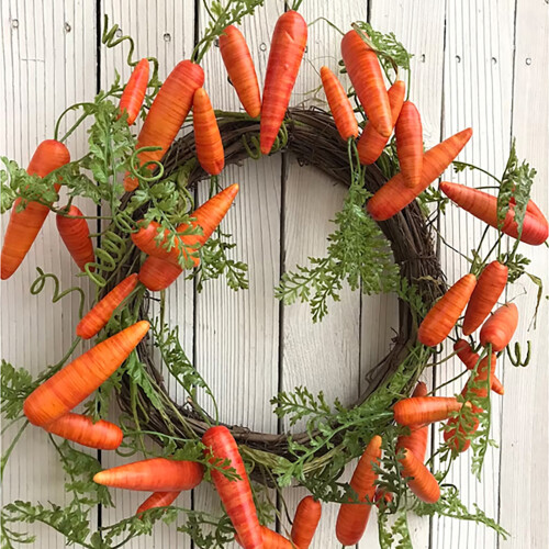 DIY Craft Καρότα για Δημιουργικά Έργα, Αφρός Τεχνητά Καρότα Προσομοίωση Λαχανικών 2