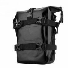 Motorcycle Saddlebags Waterproof Tool Pocket For DL650 VStrom Frame Crash Bars Tail Bag Black