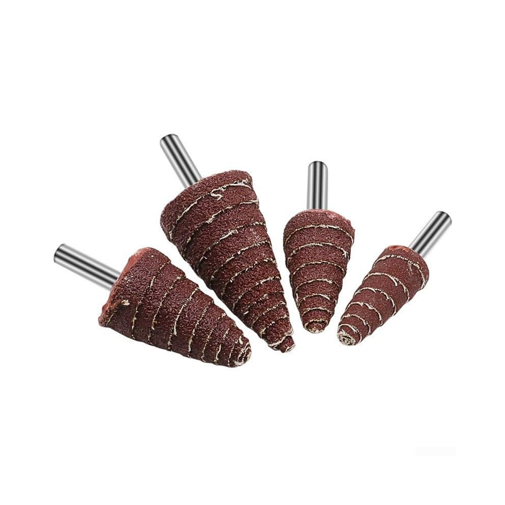 Tapered Cone Grinding Head, 80 Grit, 6Mm Shank, 30Mm Diameter, For Electric Drills, 1 Pc 9001264526832