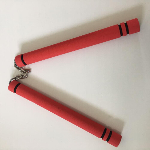 Πολύχρωμα παιχνίδια Nunchucks από αφρώδες υλικό, σε διάφορα χρώματα με μαλακές λαβές, 1