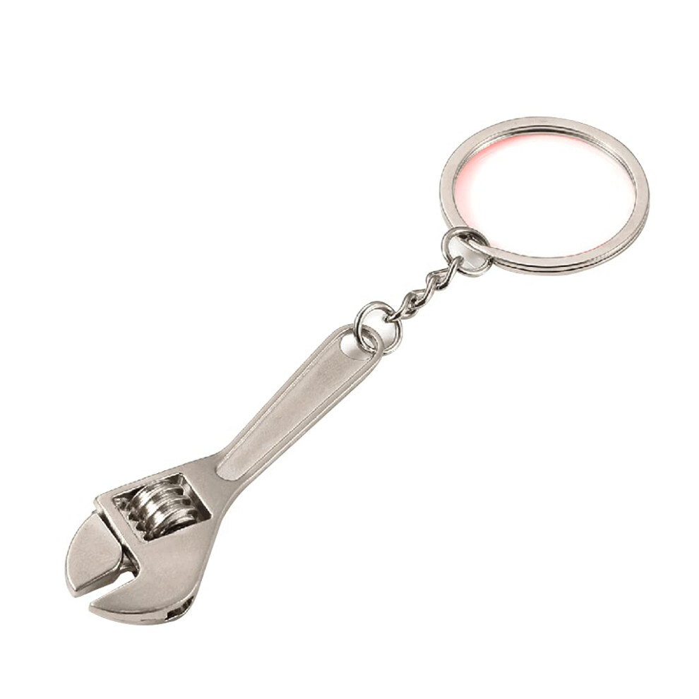 Alloy Keyring For Creative Adjustable Wrench For Key Chains Realistic Machine Tools Model Key For Keys Chain 9001264527372