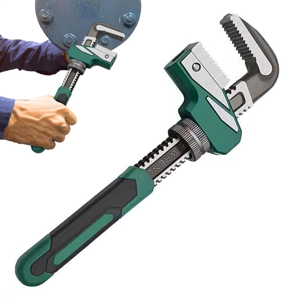 Wide Jaw Adjustable Wrench, F Type, Large Opening Spanner, Strength, 22.64 Inches 9001264527594