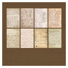 Vintage Aesthetic Scrapbook Kit, 40 Pieces, DIY Materials, Paper, Decorative