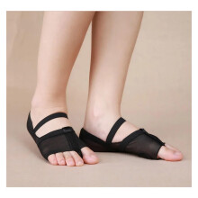 Foot Thongs For Dance Heel Protector Ballet Dance Socks Belly Dancing Toe Pads Without Rhinestone 01 M