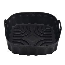 Silicone Air Fryers Pad, Nonstick Oven Liner Mat With Handle, Easy Cleaning, Compatible With Most Air Fryers