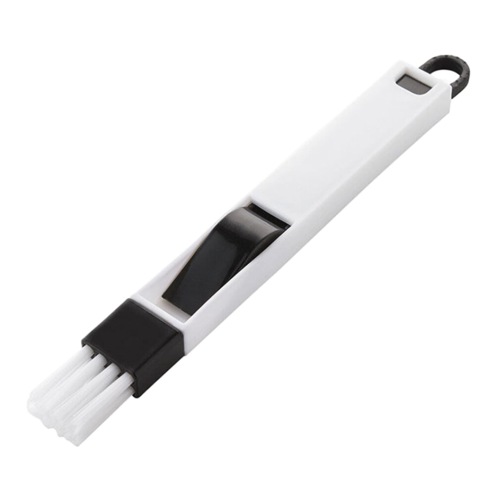 Groove Cleaning Brush Detachable Multifunctional Groove Brush With Dustpan For Keyboard Slot Dust Cleaner Black 9001264528799