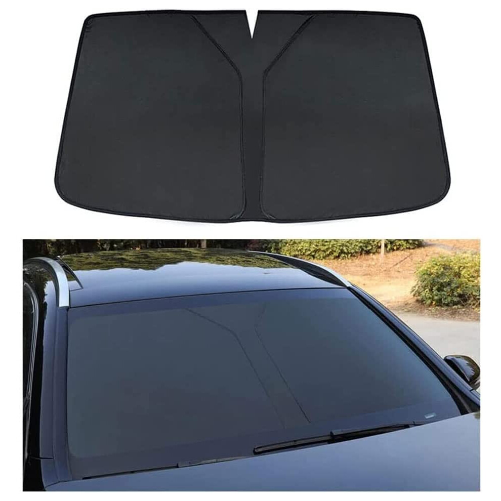 Car Front Window Sunshades For Sedan 20052013 Antiuv Sunscreen Dust Protector Privacy Screen Black 9323874576978