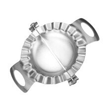 Stainless Steel Dumpling Maker Large Dough Press For Dumplings Ravioli Empanadas Mini Pies EasyClean Crimped Sealing