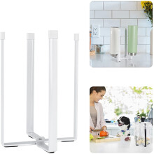 Multifunctionele standaard voor het drogen van glazen en kopjes, compact opvouwbaar ontwerp, gemaakt van stevig staal en ijzer, ideaal voor het