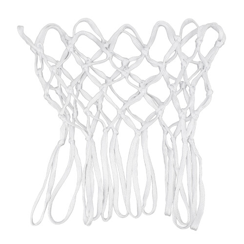 2 Stück langlebige Basketballnetze aus Nylon,