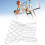 2 Stück langlebige Basketballnetze aus Nylon, 11