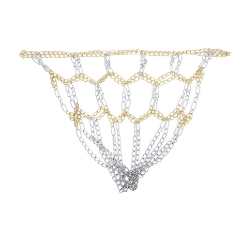 Basketballnetz aus Eisen, rostfrei, robust, 2
