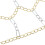 Basketballnetz aus Eisen, rostfrei, robust, 13