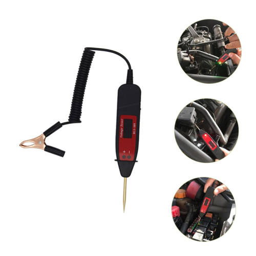 Universal Car Maintenance Test Pencil Digital Display Electrical Tester Pen Continuity and Voltage Testing 1