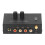 Turntable Compatibility Preamplifier RIAA Equalization Volume Control Stereo Input Output Plug And Play Compact Design Low Noise Sound Performance Gai 5
