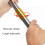 Fruit Picker Telescopic,Fruit Picking Equipment Fruit Catcher with 5M/16Ft Length Adjustable Pole, Lemon Pear Picker 3