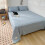 Cotton Flat Sheets SweatAbsorbing Breathable Cover For Single Or Double Beds 1