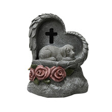 Dog Memorials Stones Garden Stones Grave Marker Waterproofed Pet Memorials for Dog