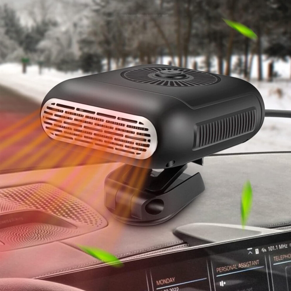 Space Heater Energy Efficient 12V Caruse Portable Multifunctional Defogging Electric Heater For Bedroom 9001264532420
