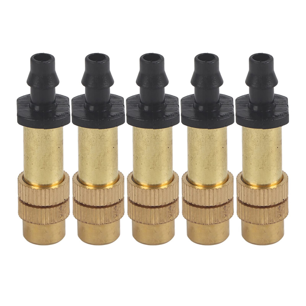 Garden Watering Irrigation System Pack Of 5 Adjustable Copper Nozzles For Precise Sprinkling-image-OPC-PNNNY79-NEW