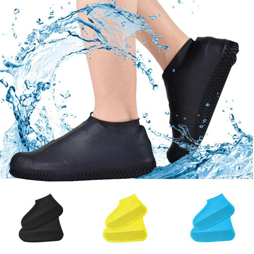 Copriscarpe riutilizzabili super elastici, impermeabili e antiscivolo per ogni passo. 1