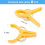 Accessoire de plage indispensable, pinces à serviette multifonctions pour chaise, faciles à utiliser, construction robuste et durable, couleur 7