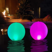 Luminous Delight: Luci per piscina ricaricabili che cambiano colore, RGB con telecomando, impermeabili, per decorazioni interne ed esterne, per feste