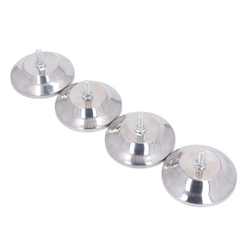 4 Stück Billardtisch-Beinnivellierer, 12,7 cm, 2