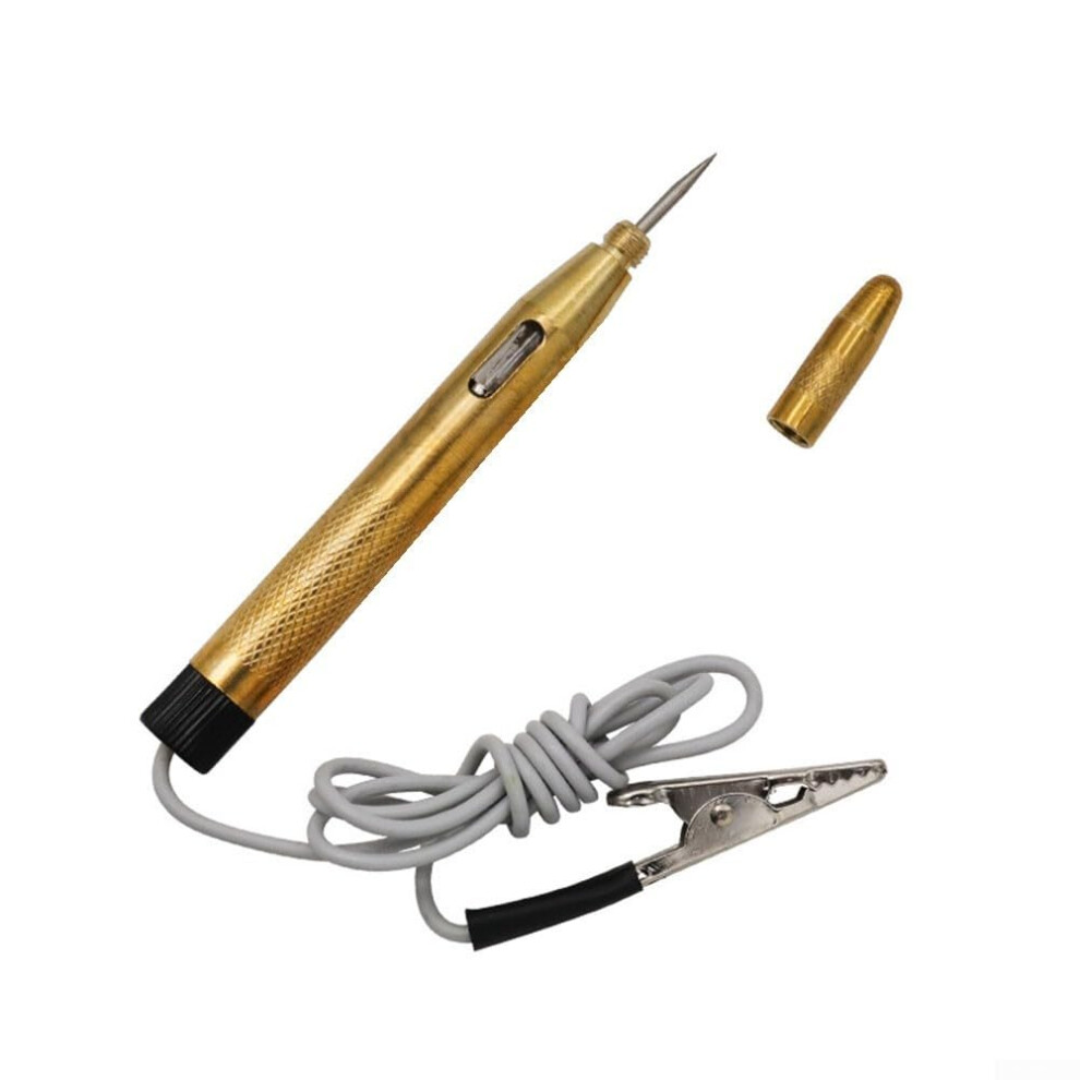 Metal Circuit Tester Probe Pen With Indicator Electrical Testing Tool For Automotive Wiring System Detector Light 9001264529901