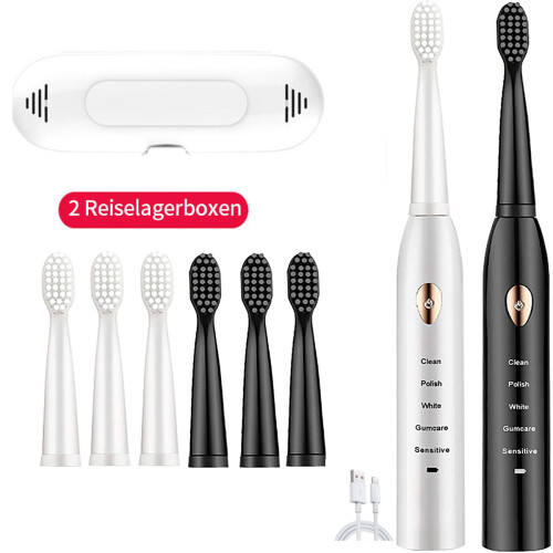 Sonic Electric Toothbrush, Waterproof Design, Multiple Brushing Modes For Personalized Oral Care, Automatic Timer, USB Fast Charging, Extended Battery 1