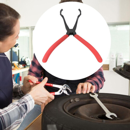 Drum Brake Spring Tool with Ergonomic Grip, Universal Durable Pliers for Vehicle 1