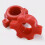 Stück Hantelmuttern, rote Spinlock-Kragenschraube, 8