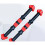 Stück Hantelmuttern, rote Spinlock-Kragenschraube, 7