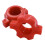 Stück Hantelmuttern, rote Spinlock-Kragenschraube, 2