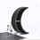 Celestial Moon Phase Wall Shelf Reusable Solid Bamboo Teaspoons Inspired Floating Storage Rack Eco Friendly Bamboo Tableware Style, Wall Mounted Cryst 8