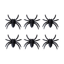 Aranhas interativas, brinquedos educativos para brincadeiras, aranhas elásticas com design realista, insetos assustadores para lembrancinhas de