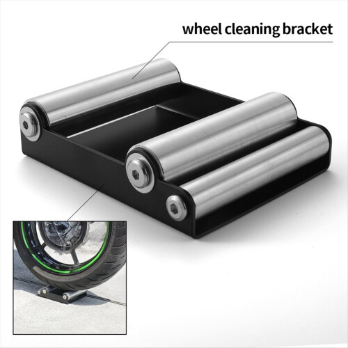 Universal Motorcycle Tire Cleaning Stand Wash Brac 2
