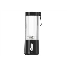Portable Blender USB Rechargeable 4000mAh Mini With 6 Blades Juicer Cup, BPA, Shakes And Smoothies, Travel, Black