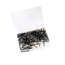 Black Steel Cap Nail For Hanging Pictures, Oil Painting, Mirrors, Clocks Hook Hanger Mount Fasteners, Furniture