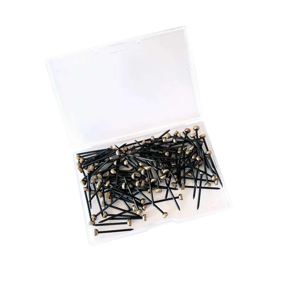 Black Steel Cap Nail For Hanging Pictures, Oil Painting, Mirrors, Clocks Hook Hanger Mount Fasteners, Furniture 9001264534202