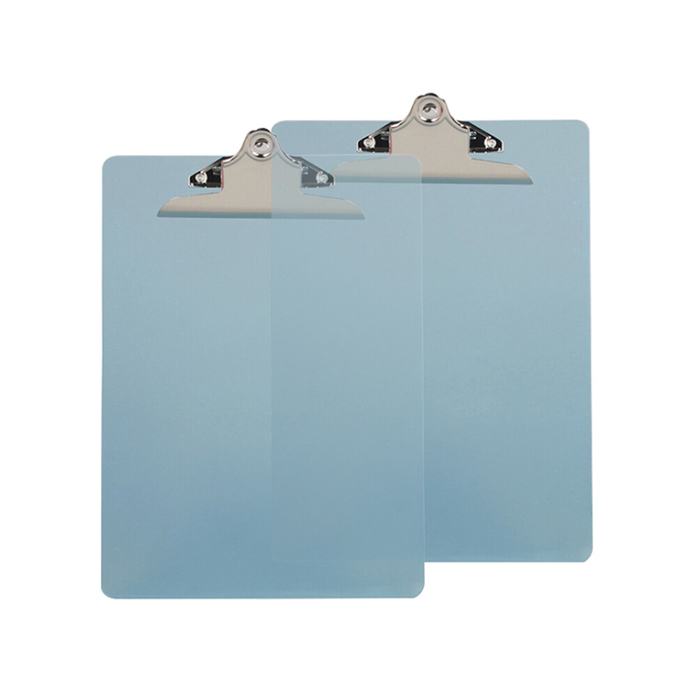Low Profile Clip Clipboard, Portable Document Holder With Durable Ps Material For Versatile Use In Various Settings, Strong Clip Supports A4 Letter Si 9454554053523