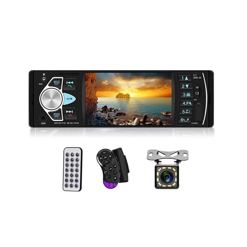 Car Radio 1 Din Stereo Mp5 Player Bluetooth Fm Usb 4851708534801