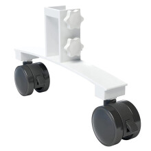 Metal Infrared Warmer Foot Support Bracket For Infrared Panel Heaters With Wheels Universal Heater Feet 1Pc