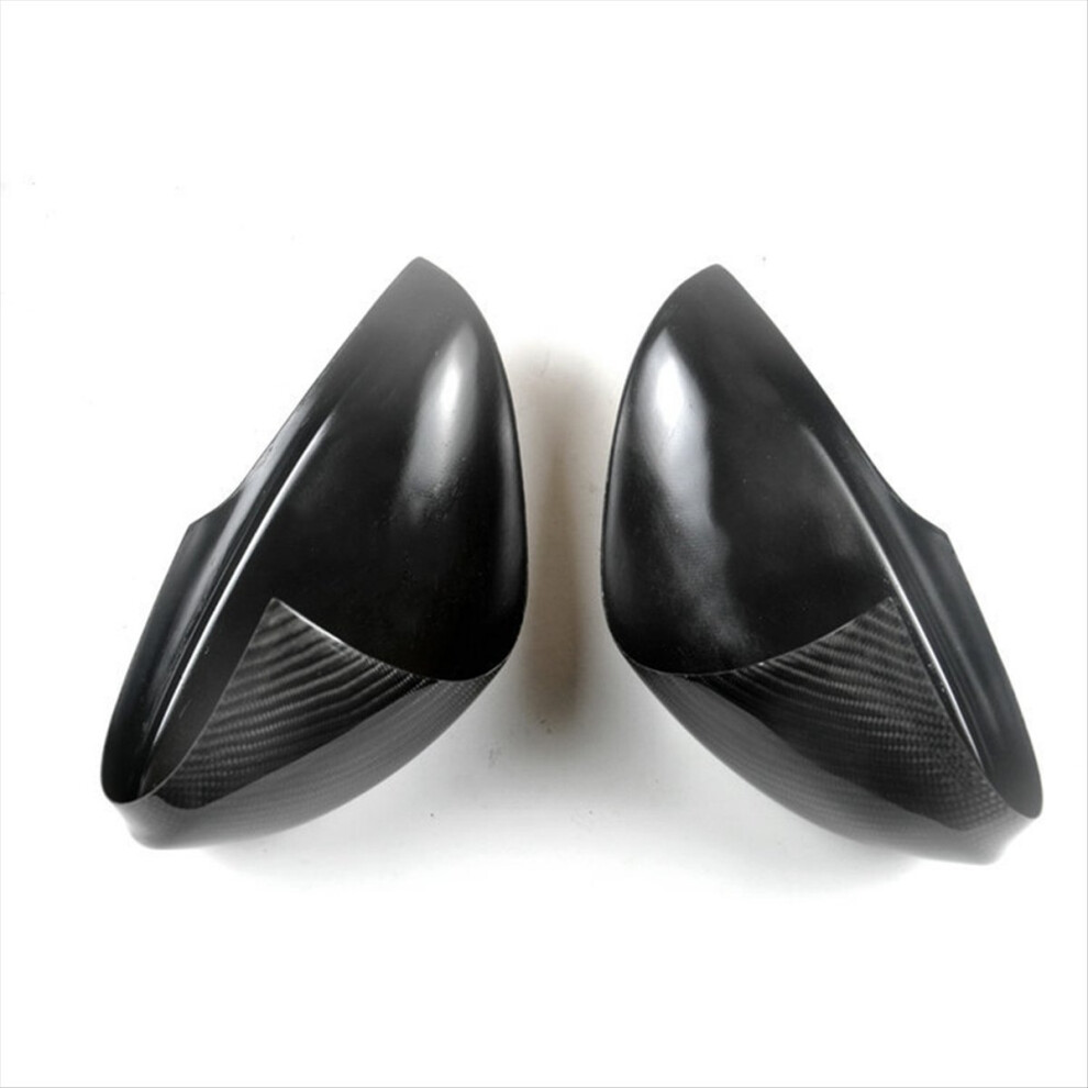 Carbon Fiber Rearview Mirror Cover Side Wing Shell For 952 B 4851500907353