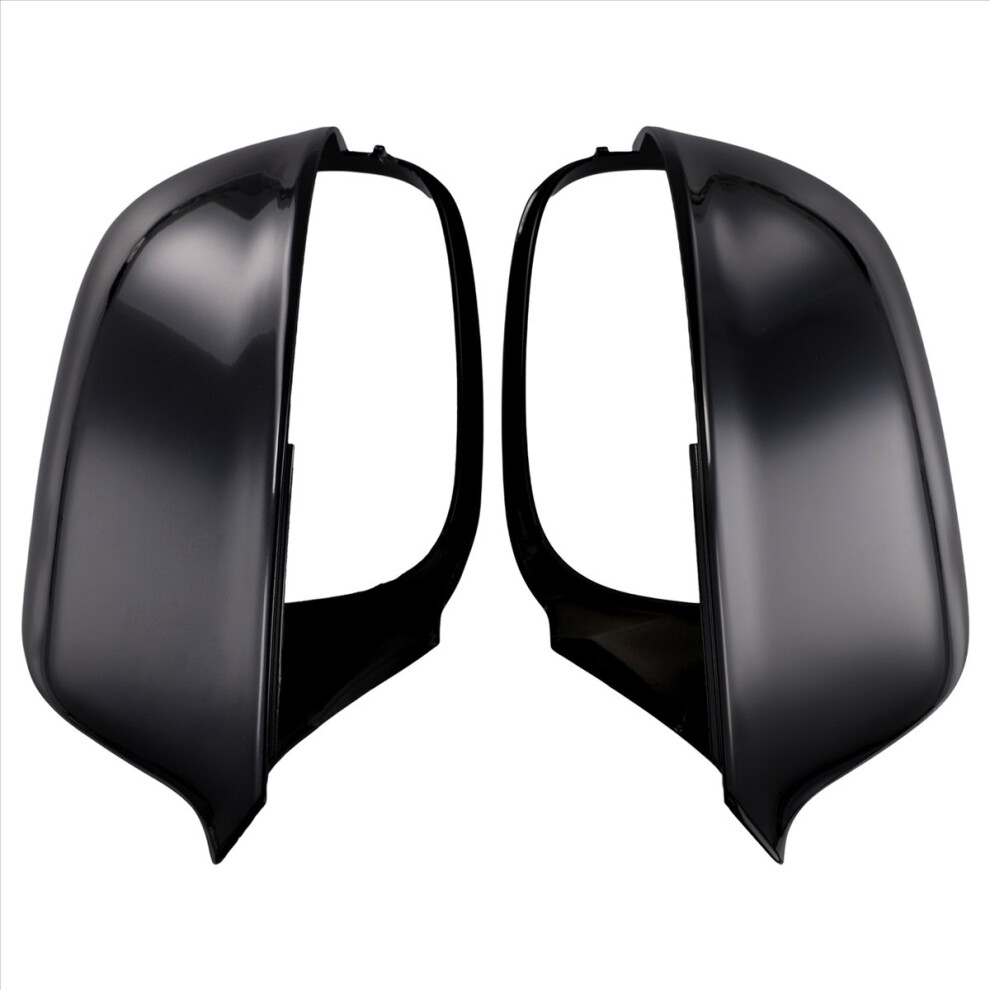 Car Rearview Mirror Cover Side For Q5 2010-2018 2010-2015,With Hole Black 4851500903744
